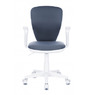 Кресло детское Бюрократ KD-W10AXSN серый 26-25 крестовина пластик пластик белый № 1162186