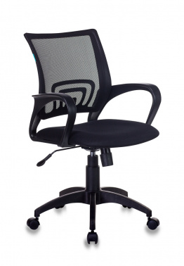 Кресло Бюрократ CH-695N черный TW-01 сиденье черный TW-11 сетка/ткань крестовина пластик № 1163031