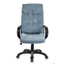 Кресло руководителя Бюрократ CH-824 серо-голубой Light-28 крестовина пластик № 1182475