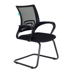 Кресло Бюрократ CH-695N-AV черный TW-01 сиденье черный TW-11 сетка/ткань полозья металл черный № 1183392
