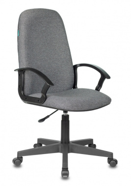 Кресло руководителя Бюрократ CH-808LT серый 3C1 крестовина пластик №  1216363