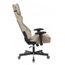 Кресло игровое Бюрократ Zombie VIKING KNIGHT Fabric песочный Light-21 с подголов. крестовина металл № 1372994