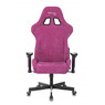 Кресло игровое Бюрократ Zombie VIKING KNIGHT Fabric малиновый Light-15 с подголов. крестовина металл № 1372997