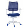 Кресло детское Бюрократ Ch-W797 синий сиденье синий TW-10 сетка/ткань крестовина пластик пластик белый №664131