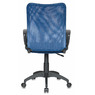Кресло Бюрократ CH-599AXSN темно-синий TW-05N сиденье темно-синий TW-10N крестовина пластик №813006