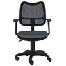 Кресло Бюрократ Ch-797AXSN черный сиденье серый 26-25 сетка/ткань крестовина пластик №664023
